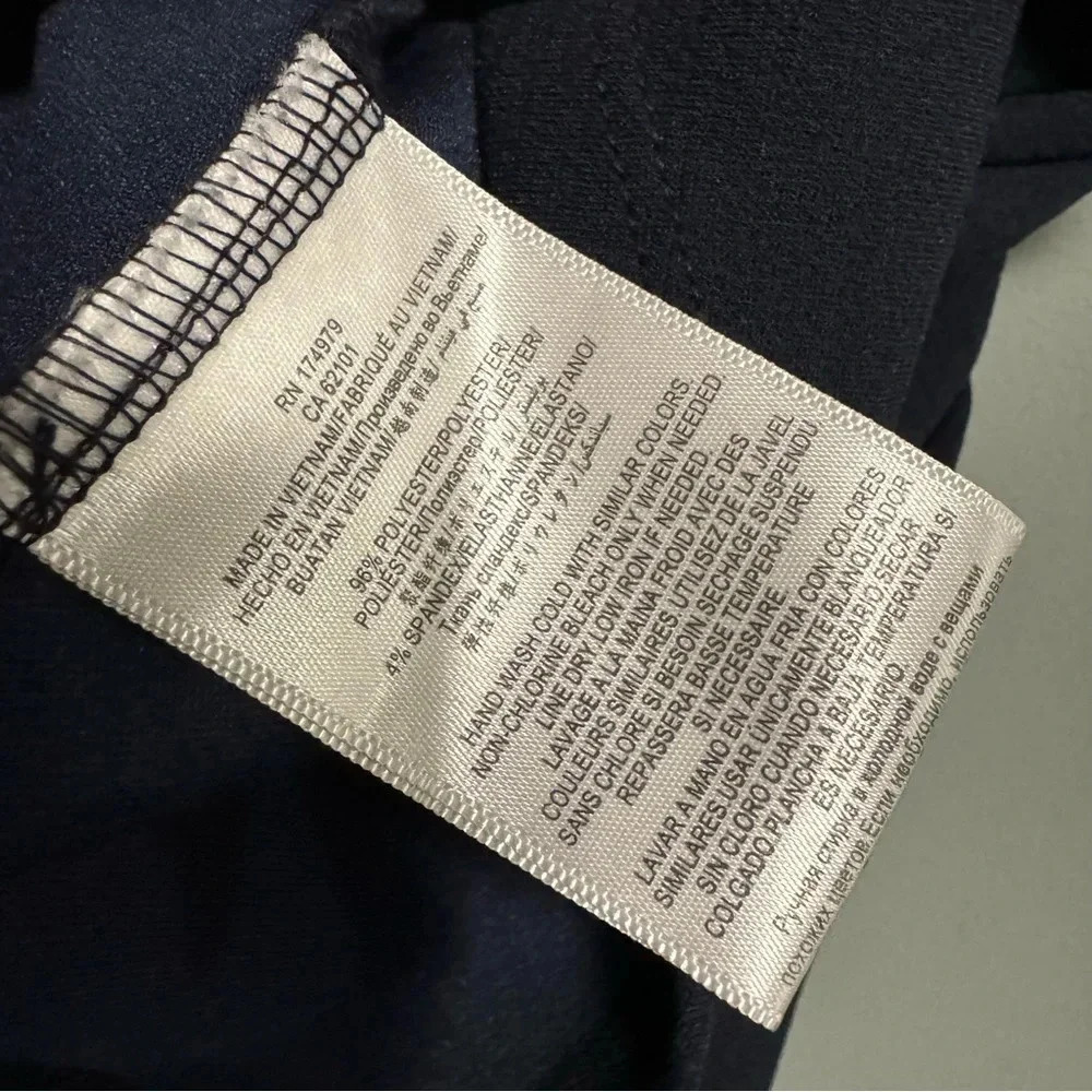 Bcbgeneration Flutter Sleeve Keyhole Neckline Nav… - image 6